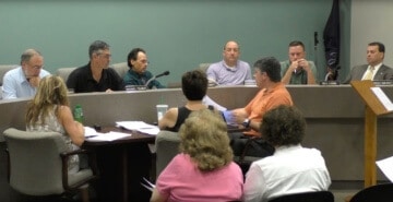 Bridgeville Borough Council deliberates during its June 2016 regular meeting.