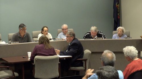 Bridgeville Borough Solicitor Thomas McDermott speaks during the July 8, 2019 council meeting.