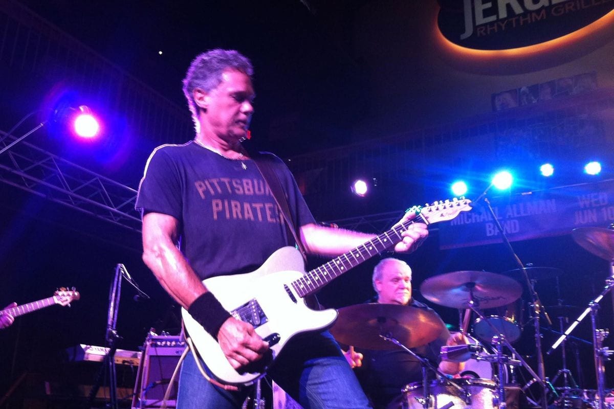 The Bill Ali Band performing on stage